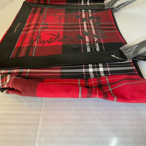 Victoria’s Secret Tote Bag Red Black New - Picture 9 of 16